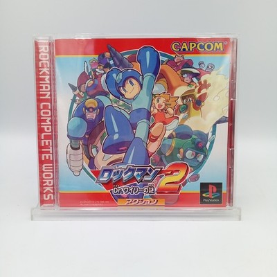Sony Playstation 1 PS1 Megaman Rockman 2 the Mystery of Dr Wily Japanese