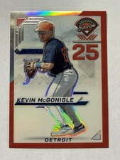 2025 Panini Prospect Edition Kevin McGonigle Red Holo Prizm /199 (RC)