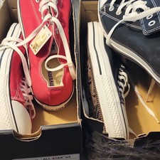 2 Pairs Hard To Find Converse Size 15. Brand ...