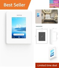 6iE Smart WiFi Thermostat for Underfloor Heating - Ultra-Thin Design, Smartph...