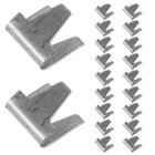 300pcs Wire Cage Buckle - Wire Fence Clips Fencing Clamp Tool for Bird Quail