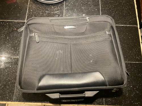Samsonite 2 Wheeled Business Case, 15"H x 17"W x 9 1/2"D, Black