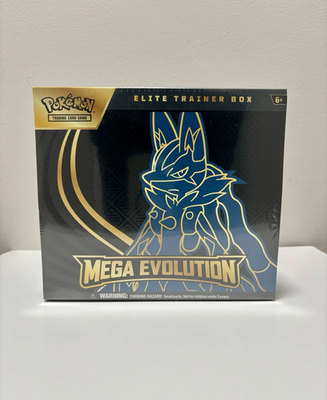 Pokemon Mega Evolution Lucario Elite Trainer Box ETB New/Sealed In Hand |  eBay