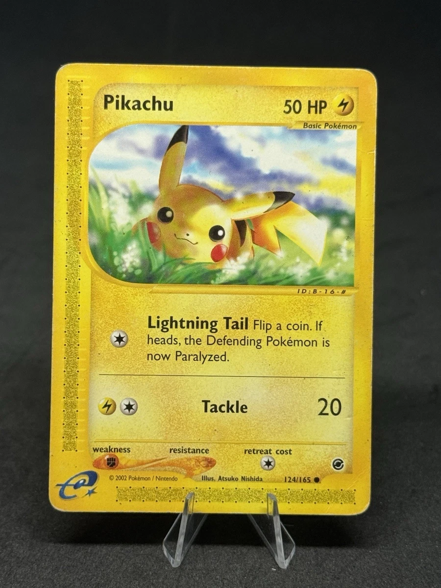 【美品】ポケモンピカチュウエクスペディション124/165 英語版 Pikachu 124/165 Expedition Base Set for sale | eBay