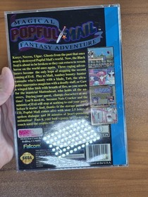Popful Mail (Sega CD, 1995) Complete CIB w/ Backup Insert Working Designs Reg NM