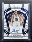 KLAY THOMPSON 2023 PANINI FLAWLESS PERFORMANCES 60 POINTS AUTO BLUE 3/8 WARRIORS