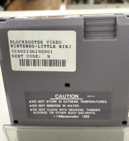 Nintendo LITTLE NINJA BROTHERS NES SOFTWARE