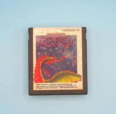 Commodore 64 Super Zaxxon Activision 1984