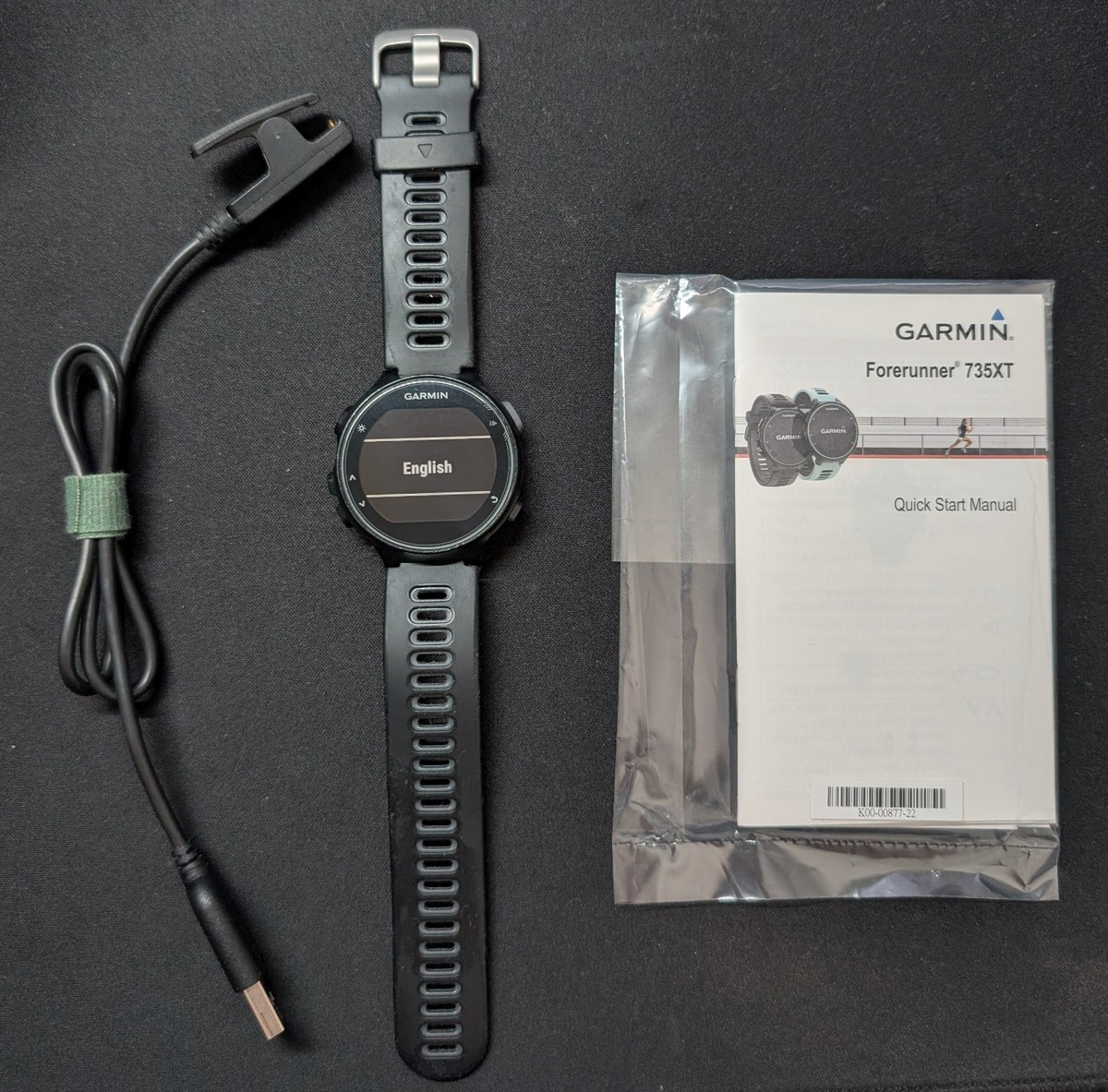 Garmin 010-01614-00 Forerunner 735XT Watch Black /Gray for sale