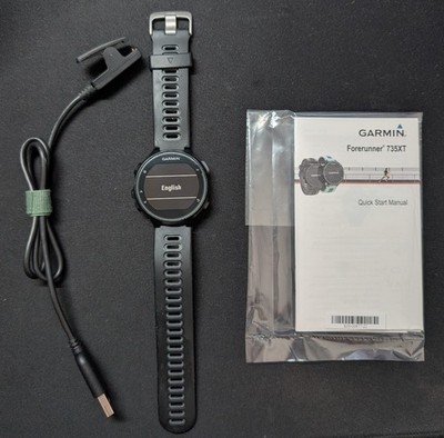 Garmin 010-01614-00 Forerunner 735XT Watch Black /Gray for sale