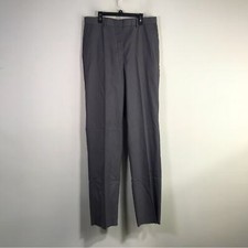 Edwards Casual Flat Front Pant, Women's Size 12 UL - Grey