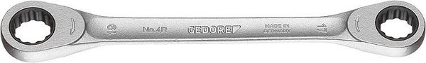 Gedore Doppel-RingratschenschlüSsel Sw 18X19Mm-image