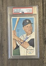 Bill Freehan PSA/DNA Certified Signature Trading Card Catcher Detroit Tigers