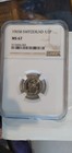 Switzerland 1965B 1/2F silver coin Ngc Ms 67