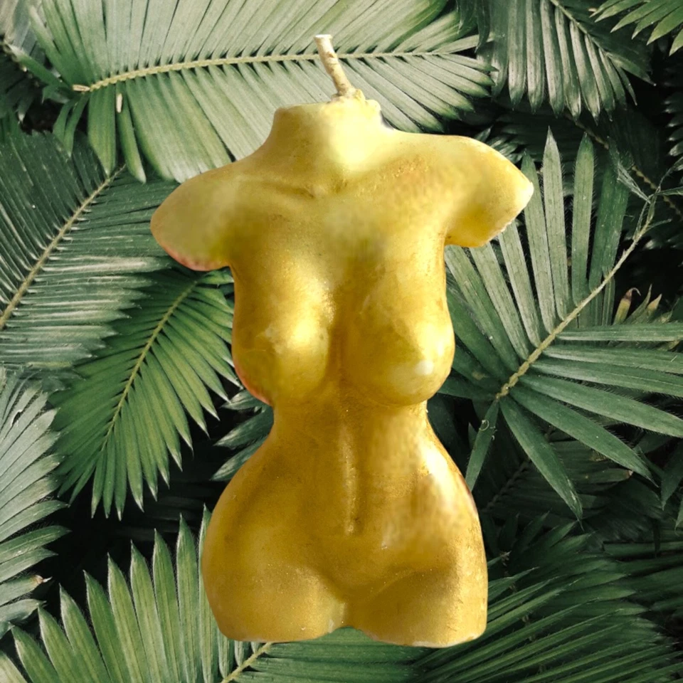 手工大豆蜡烛独特身体女式剪影 — 第 4/4 张图片