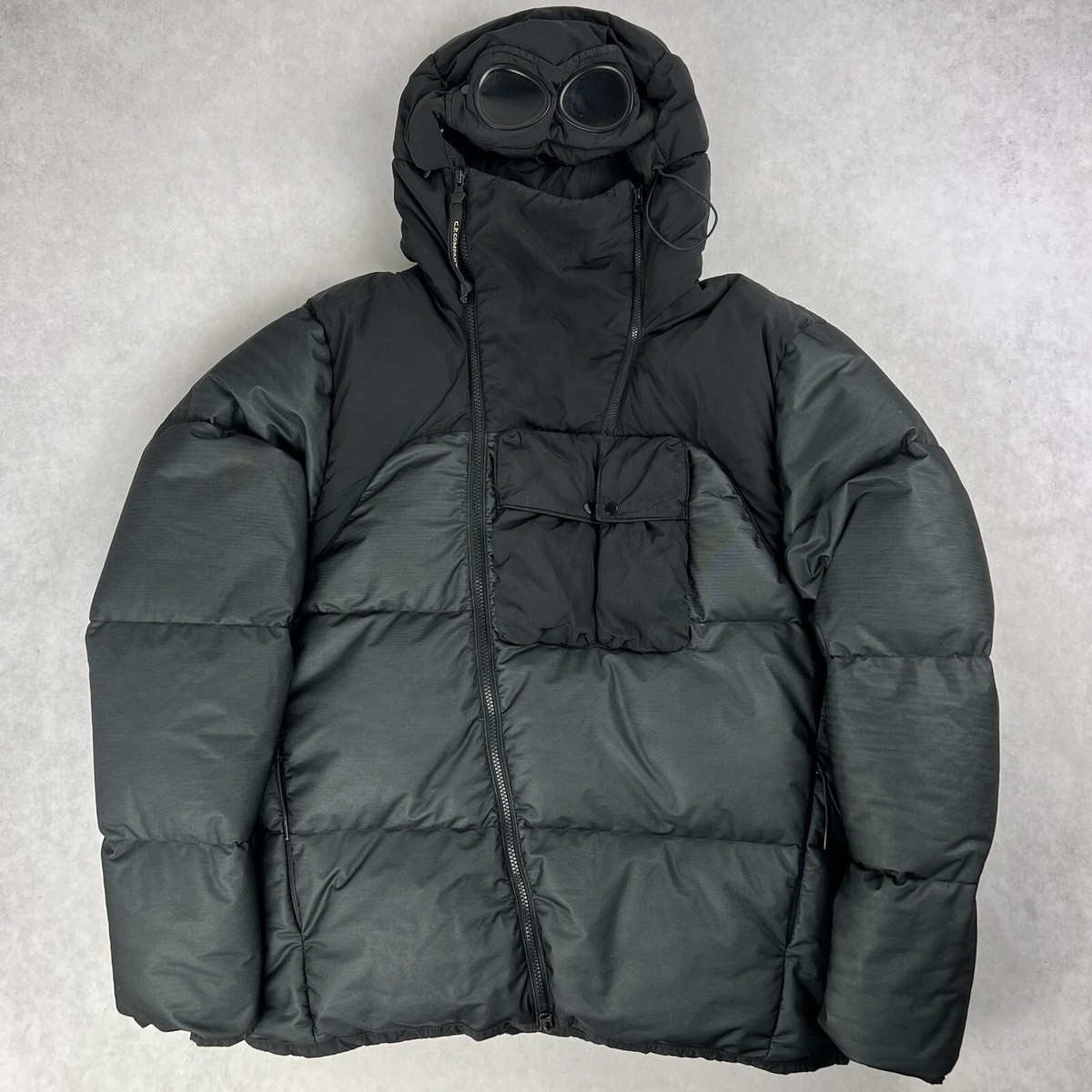 Hooded Jacket Cp Company Bi Mesh Goggle Jacket Revista