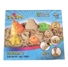 Silly Sand Ice Cream Set 3D Sandbox Series 5 Piece Set Brand New