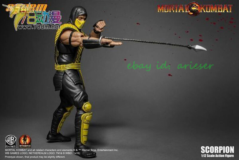Scorpion Mortal Kombat storm モータルコンバット Storm Collectibles - Mortal Kombat 11 - Scorpion Klassic 1/6 Scale