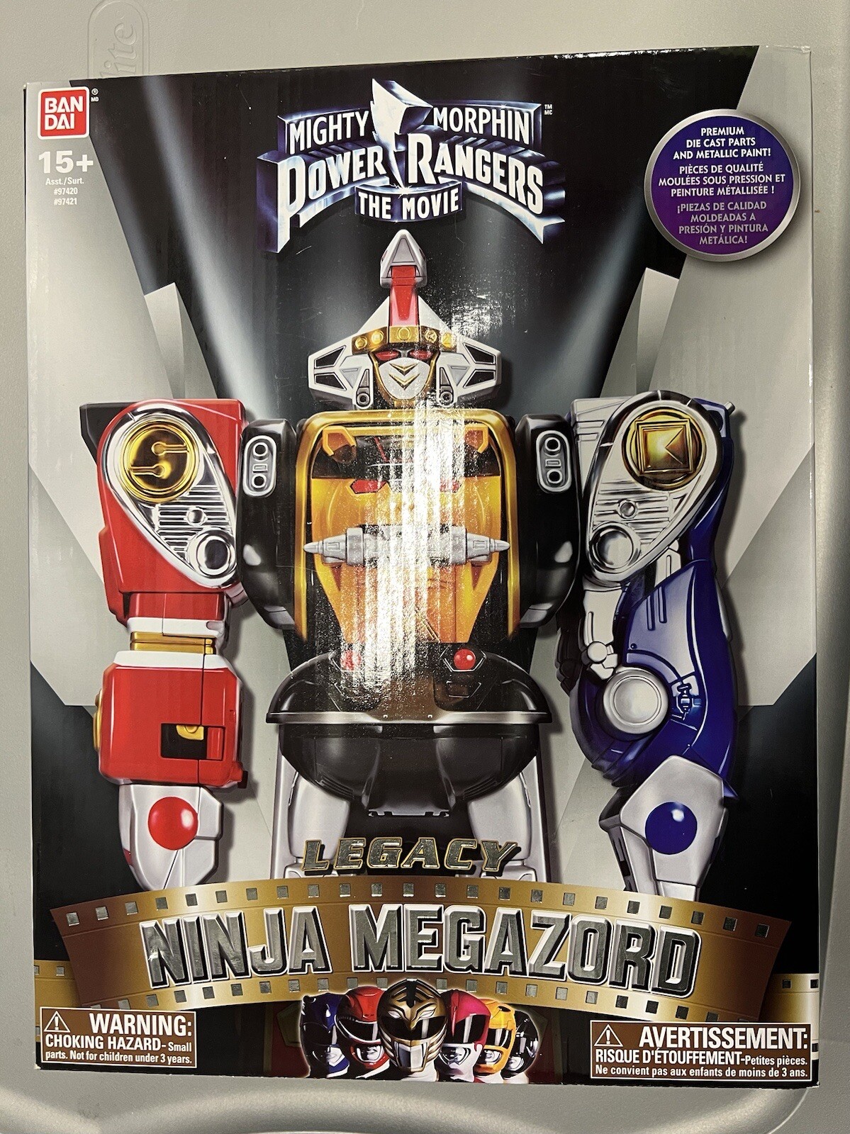 Bandai Power Rangers Deluxe Ninja Megazord Figure (2491-C) for sale online  | eBay