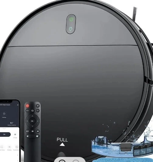BR151 Robot Vacuum Cleaner and Mop 2 in 1 Mopping Robotic Vacuum Combo