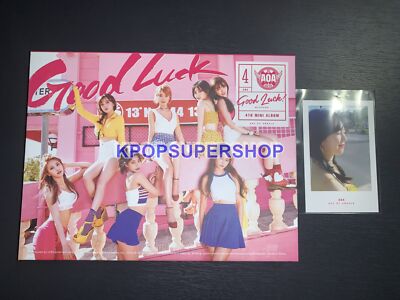 AOA - K-POP アルバム　セット‼️ AOA 4th Mini Album Good Luck Weekend Ver. CD Great Mina Photocard