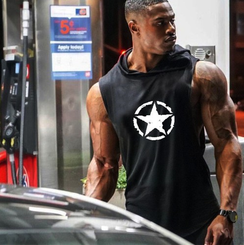 sleeveless hoodie t shirt