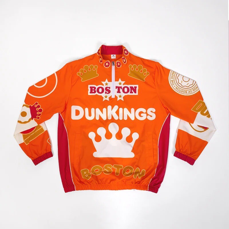 Dunkin Donuts Boston DunKings Track Jacket & Pants Set Super Bowl XL X