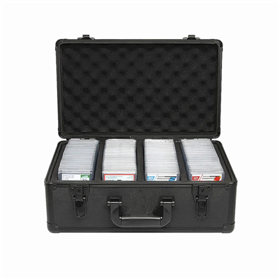 Graded Card Storage Box Case for BGS/PSA Sport Trading Slabs Protector  w/Lock | eBay