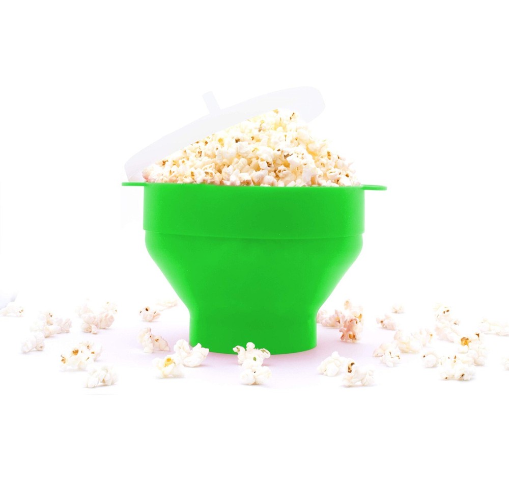 Foldable Microwave Popcorn Bowl - Quick Clean & Space-Saving