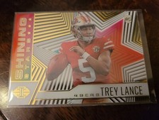 2021 Panini NFL Illusions Trey Lance Shining Stars Rookie Card #SS-13 RC