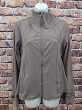 Auven Equestrian Women's Temperature Resistant Size 12 Grey Jacket Zip Up