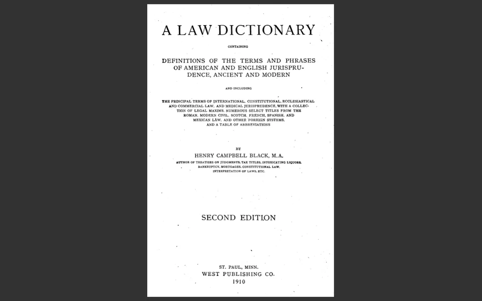 BLACK'S LAW DICTIONARY, 1st Edition 1891 and 2nd Edition 1910 Law Book on CD-ROM Foto 3 de 4