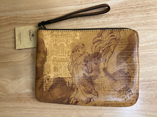 NEW PATRICIA NASH Women  s CASSINI Wristlet in Italian Sketchbook Print