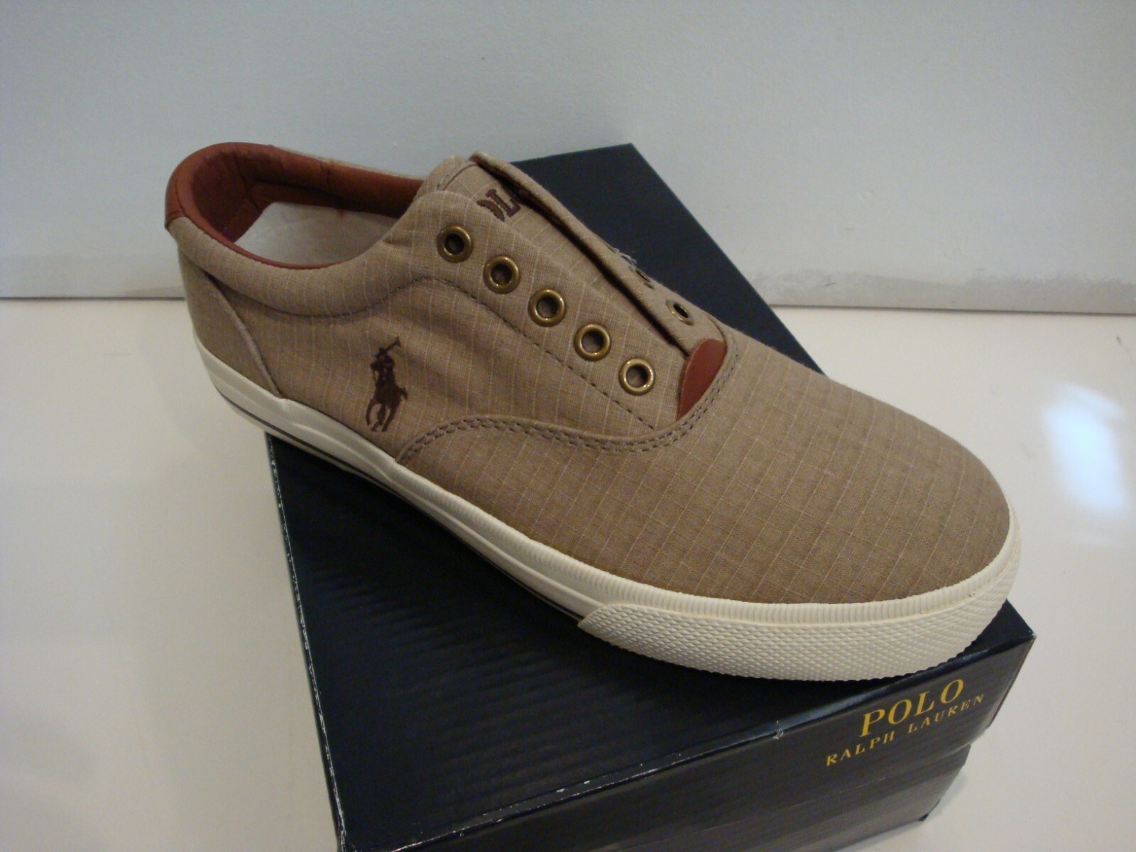 NIB New Polo Ralph Lauren VITO Tan 