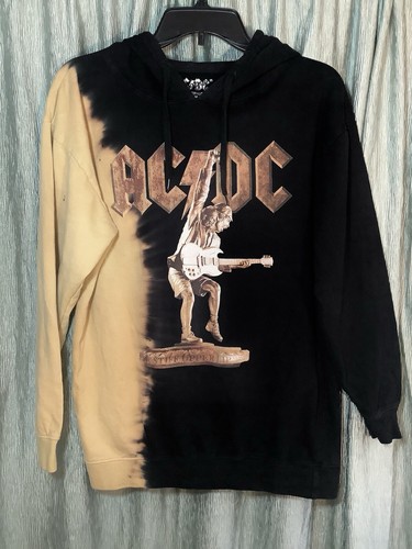 AC⚡DC Band Hoodie Schwarz Herren Pullover Sweatshirt Medium
