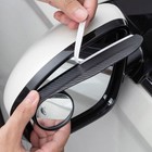 1 Pair Car Rearview Mirror Rain Eyebrow Visor Carbon Fiber Cover Car Accessories