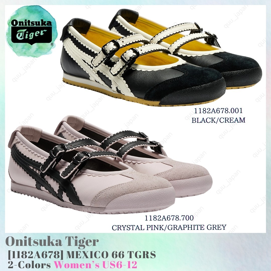 Onitsuka Tiger MEXICO 66 TGRS 1182A678 2-Colors Women's US6 Onitsuka Tiger MEXICO 66 TGRS 1182A678 2-Colors Women's US6