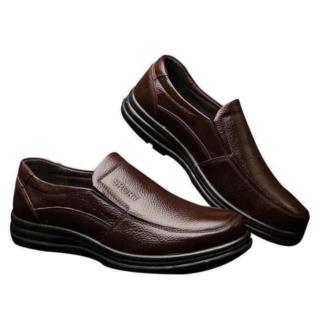 Mens slip on Work Shoes Restaurant Cook AntiSlip Business Office