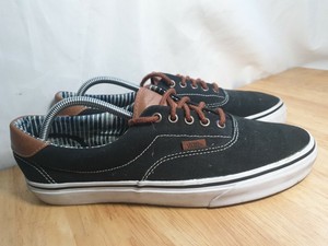 vans marron et noir