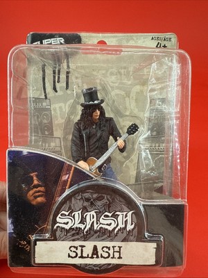 Super Stars Slash (Guns 'N Roses) 2009 Action Figure - Rare D