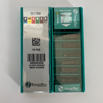TDC4 TT9030/ Taegutec Original genuine CNC alloy blade 10PCS