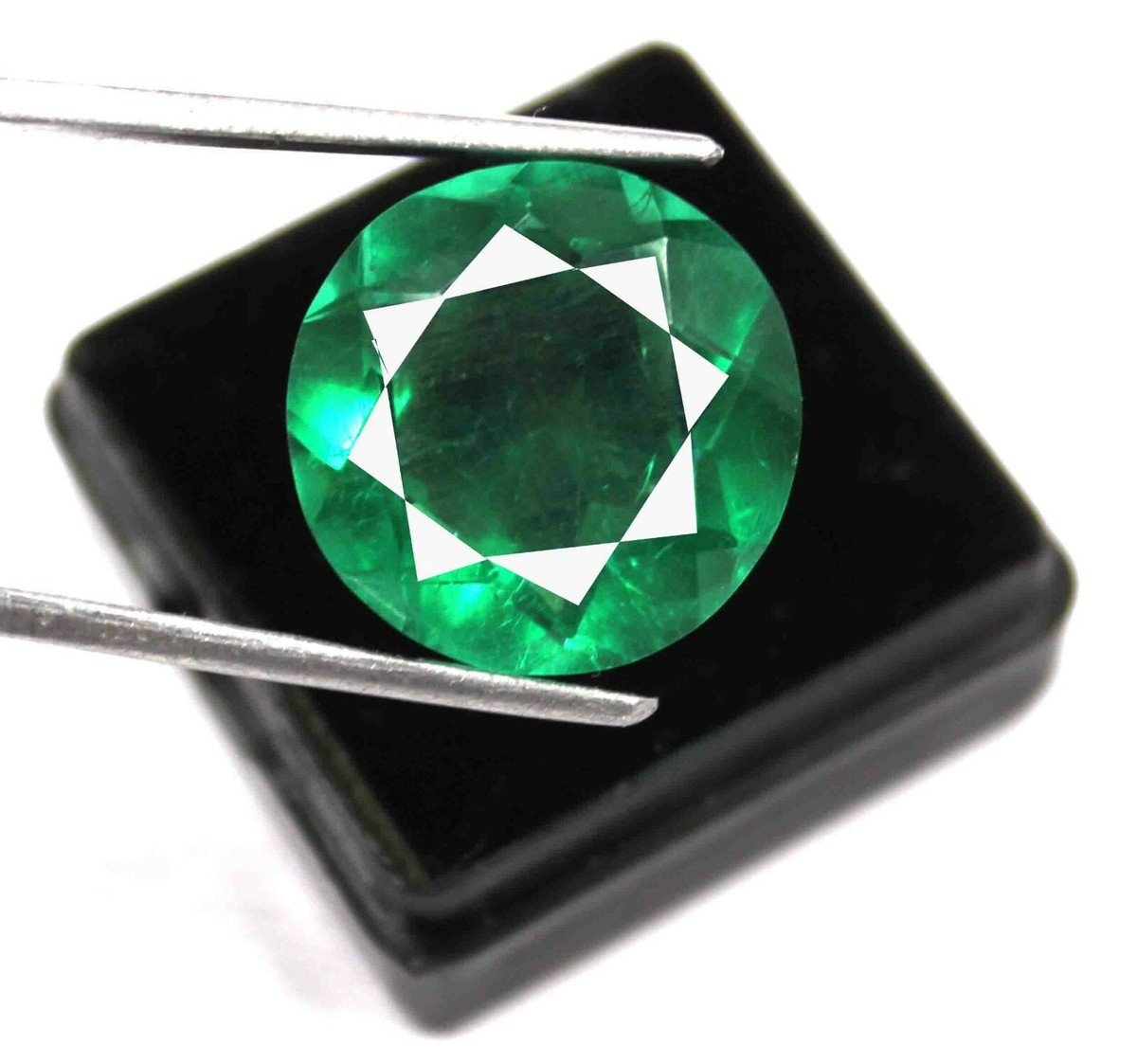 Certified Natural Ct Eye Clean Colombian Green Emerald