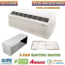 Amana PTAC Air Conditioner 9000 BTU Cooling with 3.5KW Electric Heater 208/230V