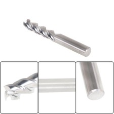 1/2" Alu-Power 3 Flute Long Length Carbide End Mill For Aluminum NEW