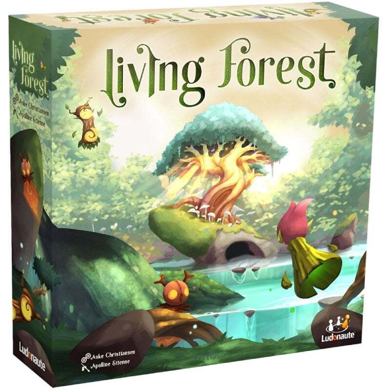 Living Forest FR Ludonaute - Jeu de table idéal pour vos soirées en famille de 2 à 4 joueurs