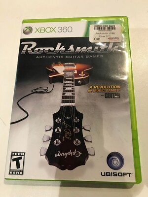 Rocksmith Brand Game Only Microsoft Xbox 360 Learn Guitar And Bass