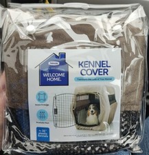Petmate Kennel Cover - For 36" Kennels - Light Brown Suede Like Material