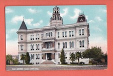 SAN ANTONIO, CITY HALL, TEXAS VINTAGE PC 883