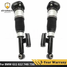 Pair Rear Air Suspension Struts For BMW G11 G12 740i 750i 760i xDrive 2016-2022
