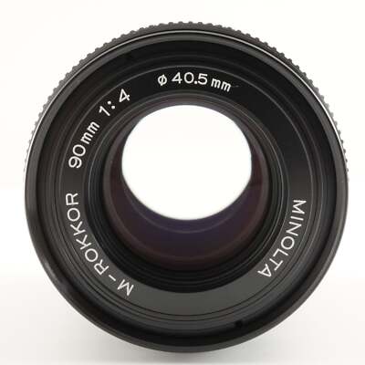 MINOLTA M-ROKKOR 90mm F4 For Leica M MF Prime Lens from